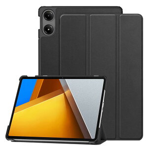 Nutmeg �Ή� Xiaomi POCO Pad/Redmi Pad Pro ��p�P�[�X �J�o�[ Xiaomi POCO Pad/Redmi Pad Pro �^�u���b�g�P�[�X 12.1�C���` �ϏՌ� 360�x�ی� �y�ʐ݌v �h���h���i�u���b�N�j