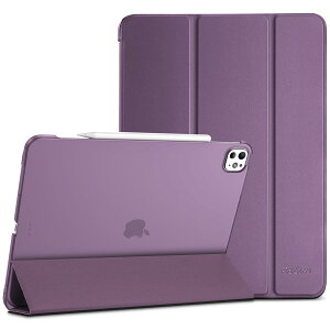 ProCase iPad Pro 13C` P[X M5/M4 2025/2024 y ϏՌ O܂ X^h X}[gJo[ Pencil Pro & USB-CΉ -_[Np[v