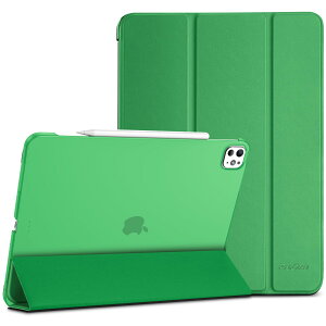 ProCase iPad Pro 13C` P[X M5/M4 2025/2024 y ϏՌ O܂ X^h X}[gJo[ Pencil Pro & USB-CΉ -CgO[