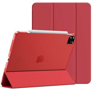 JETech iPadPro11�C���`(2022/2021/2020/2018)�ی�P�[�X Pencil���C�����X�[�d�Ή� �E�F�C�N�A�b�v/�I�[�g�X���[�v�@�\�t�� �X�}�[�g�J�o�[iPad Pro 11�p (���b�h)