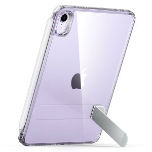 ESR iPad mini7 P[X (A17 ProA2024) iPad mini 7/6 pJo[ (2024/2021) 3X^h[h XŌyʗh~ Pencil Pro/USB-CΉ BoostLbNX^hP[X NA