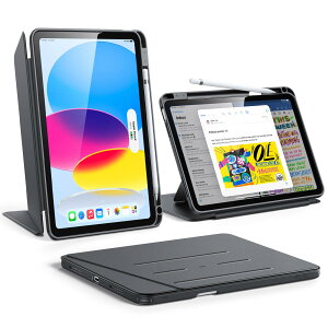 ESR iPad A16 P[X 11 / 10 pJo[ (2022/2025f) y[ ϏՌ cX^h EFCN/X[v Pencil 1/USB-C Ή }`AOP[X 11C`/10.9C` FlipV