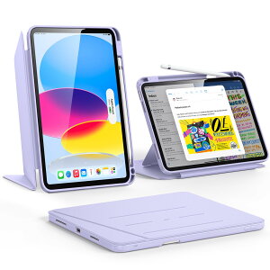 ESR iPad 11 P[X A16 iPad 10 / 11 pJo[ (2022/2025f) y[ ϏՌ cX^h EFCN/X[v Pencil/USB-CΉ }`AOP[X 11C`/10.9C` Flip