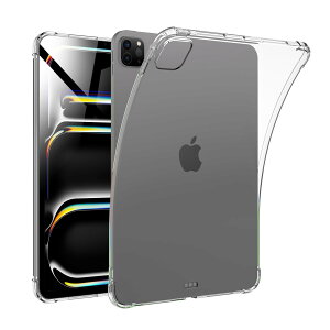 PRODELI For iPad Pro 11�C���`��p �P�[�X M5/M4 2025/2024 (��6/5����) �N���A TPU�f�� �ϏՌ� �^�u���b�g�P�[�X �����h�~ �y�� �C�菝�h�~ �A�C�p�b�h �v�� 11 �p �ی�J�o�[