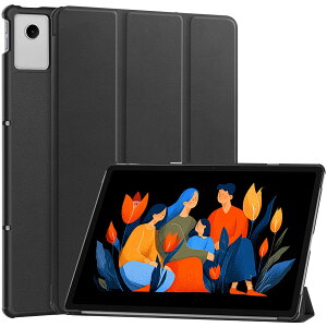 For Lenovo Idea Tab Plus/Xiaoxin Pad �P�[�X �U�[ �L�Y�h�~ �O�܃X�^���h�����p���� PU���U�[�O�� ���n�}�C�N���t�@�C�o�[ �C�菝�h�~ �S�ʕی�^ Lenovo Idea Tab Plus/Xiaoxin Pad 12.1�C���`��p �P�[�X �J
