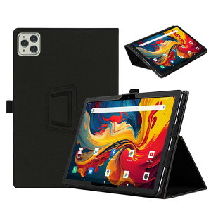 For KADYBE A15 TAB �P�[�X YILLIONS �p�x���� �㎿PU���U�[ �L�Y�h�~ ���C�z�� �ω��� �y�� �C�菝�h�~ �܂��� �S�ʕی�^ �����^ KADYBE A15 TAB 10�C���`��p �P�[�X �J�o�[ (�u���b�N)