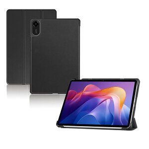 For Redmi Pad 2 �P�[�X 11�C���` �^�u���b�g �ی�P�[�X ����PU �S�ʕی� ���߉\ �h���h�� �Փ˖h�~ ���^�y�� �ǂ���G�� Greerass ������ �X�^���h�@�\�t�� �^�u���b�g �P�[�X (�u���b�N)