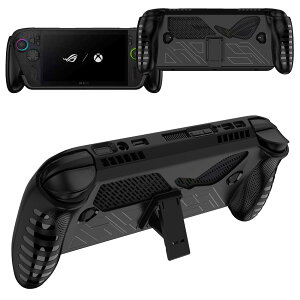 For ASUS ROG Xbox Ally/ROG Xbox Ally X P[X Jo[ X^ht ϏՌ TPU salywin Sʕی y ^ ~ wh~ ی ROG Xbox Ally X RC73XA-Z2E24G1T Ή یP[X (ubN)