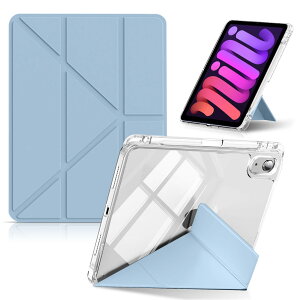 CeiLarv Rp`u iPad mini7 P[X (A17 Pro, 2024, 7) / iPad mini6 P[X (2021, 6) 8.3C` ucu X^h@\ X Y܂ y Ռی ܂肽 yV[ ACpb