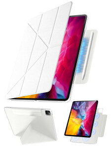 �y360°�S�ʕی�EY���X�^���h�zTekka iPad Pro 11�C���` �P�[�X ��4/3/2���� (2022/2021/2020) ��p �}�O�l�b�g�z�� �B���y�����[ �c�u���E���u���Ή� �����^ �y�� PU���U�[ �I�[�g�X���[�v �ϏՌ� (�z��