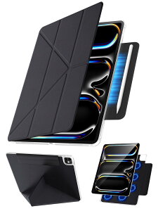 y2025NVfE360°tJo[zTekka iPad Pro 11C` P[XM4/M5 (2024/2025E5/6)Ή }Olbgz Y܂X^h cuEuΉ By[ Sʕی l ^ y