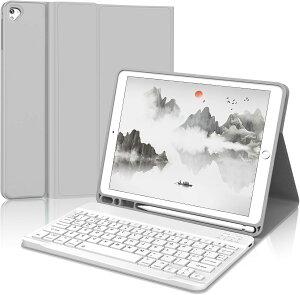 BORIYUAN iPad L[{[h P[X 10.2C`/10.5C` 9/8/7 L[{[hJo[ ϏՌ [2021/2020/2019] CX bluetooth L[{[htP[X iPad Air3/Pro 10.5 E px I[