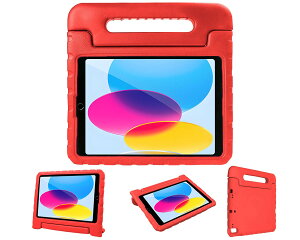 iPad 9���� 2021 8���� 2020 7���� 2019 10.2 �C���` �P�[�X iPad Air3 10.5�C���` �L�b�Y�P�[�X �n���h���t�� ���y�� �ϏՌ� �X�^���h�@�\ EVA �L�b�Y �q�ǂ��p �J�o�[(���b�h)