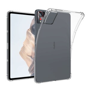 For nubia Pad Pro �P�[�X �J�o�[�yZENGZOUZ�z�^�u���b�g�P�[�X TPU �y�� ���^ �N���A�P�[�X �[�d�Ή� �C�菝�h�~ �w��h�~ �S�ʕی�J�o�[ (�N���A)