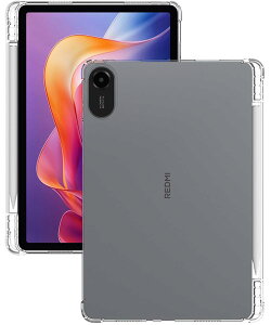 For Redmi Pad 2 �P�[�X �J�o�[�yZENGZOUZ�z�y�����[�\ TPU �y�� ���^ �N���A�P�[�X �[�d�Ή� �ϏՌ� �C�菝�h�~ �w��h�~ �S�ʕی�J�o�[ Redmi Pad 2 �^�u���b�g �P�[�X (�N���A)