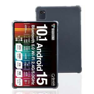 For LUCA TE10D1M64-KV1H / plimpton PlimPad P8Pro / YAMAZEN Qriom QA15-101 P[X Jo[ YILLIONS NA-ubN TPUfސ y Ռh~ C菝h~ ^ _炩G Jo[ P[X(NA-ubN)