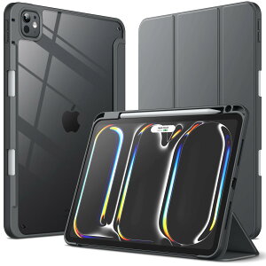 JETech iPad Pro 11C` M5/M4 2025/2024 (6/5) pP[X Pencilz_[t obNJo[ XX^h Ռz ^ubgJo[ I[gEFCN/X[v@\ (Xy[XOC)