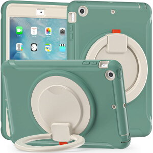 iPad �p �P�[�X,iPad Mini �p ��3���� ��2���� ��1���� �P�[�X,�����O�t�� �Ռ��z�� �y�� ��� 360°��]�X�^���h ������ �n���h���t �~�j3 �~�j2 �J�o�[ �����h�~ �L�Y�h�~ �L�b�Y Mini 3/2/1 �J�o�[,��