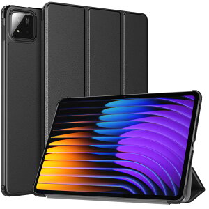 MoKo Xiaomi Pad 7/Pad 7 Pro 11.2C` P[X Mi Pad 7/7 Pro VI~pbh7 یP[X 蒠^یJo[ X^hP[X I[gX[vΉ PC+PU y h~/ϏՌ Black