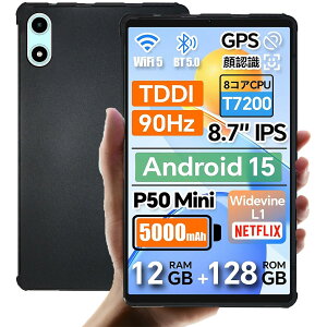 �y2025�V�o��zFor Teclast P50 Mini �P�[�X �J�o�[ �yHNWEIWEI�z 8.7�C���` �ϏՌ� TPU�f�� �_�炩����G�� �y�� ���^ �w��h�~ ���ϖh�~ TECLAST P50 Mini �P�[�X 8.7�C���` �ی�J�o�[ �i�u���b�N�j