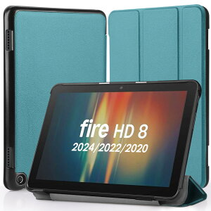 Hianjoo Fire HD 8 �Ή� �P�[�X (2024/2020/2022�N���� ��12/10����p) �^�u���b�g�P�[�X Fire HD 8/8 Plus �Ή� �J�o�[ 8�C���` �X�^���h�@�\�t�� �I�[�g�X���[�v�@�\ �S�ʕی�P�[�X �ϏՌ� �C�菝�h�~ - �~