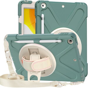 Moogukadan iPad5/iPad6 ��6 5 ���� 9.7�C���`�p�̃P�[�X �΂ߊ|�� �J���t�� 360°��] �X�^���h �V�����_�[�X�g���b�v �n���h�x���g �y���z���_�[�t�� ��� ������ �i�D���� �ϏՌ� �V���R�� �J�o�[