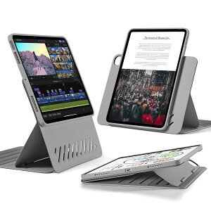 ESR iPad Air 11C` P[X (M3/M2A2025/2024) iPad Air 5/4 (2022/2020)pJo[ O\ȃ}OlbgJo[t]P[X c/X^h 9iK̊px Pencil Pro/USB-CSΉ Shift