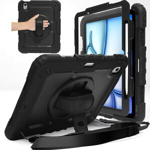 MS factory iPad Air 11C` P[X M3 (2025) M2 (2024) p ϏՌ یtBt y[ ACpbhGA[ Jo[ LbY  V_[ nhXgbv 360°] X^h ubN  IPDA11