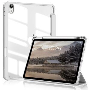 SQBEBS iPad 11 P[X A16 (2025) iPad 11/10 10.9C` (2022) obNJo[ yVz_[t O܂X^h Touch IDƃI[gX[v@\Ή y ^ h~ PUU