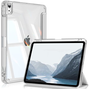 SQBEBS iPad Air 11C` (M3/M2) P[X 2025/2024 iPad Air 5/4 P[X 2022/2020 10.9C`  AN yVz_[t Apple Pencil Pro/USB-C ̑Ή X[v@\ O܂X^h NA X