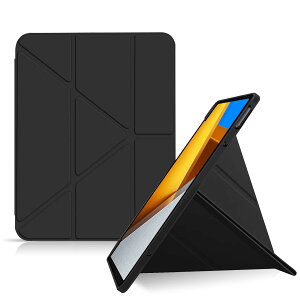 LuFiYa یP[X For (VI~) Xiaomi POCO Pad/Redmi Pad Pro 2024 12.1C` TPU ^ubgJo[PUU[ @\Op`X^h ucu px\ Cz y I[gX[v/EFC