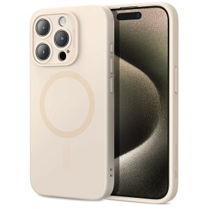 �y�ČRMIL�K�i�EMagsafe�Ή��zESR iPhone 15 Pro �P�[�X ��phone15pro �P�[�X �}�O�l�b�g�[�d�Ή� �X���� �V���R���P�[�X �Ռ��z�� ��ʂƃJ�����ی� iPhone 15 Pro�p Cloud�V���[�Y ���C�g�^��