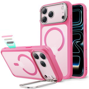 �y�f�U�C����܃V���[�Y�I�zESR iPhone 17 Pro �P�[�X MagSafe�Ή� 3�{�ČRMIL�K�i �J�����R���g���[���J�o�[ �B��X�^���h �����\ ���C�����X�[�d �G�A�K�[�h�R�[�i�[ �ϏՌ� ���h�~ �y�� �}�O