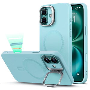 �y�f�U�C����܃V���[�Y�I�zESR iPhone 16 �P�[�X �J�����R���g���[�� �X�^���h�t���V���R���P�[�X �ČRMIL�K�i�̕ی� �B��X�^���h �A�C�t�H��16 �P�[�X iphone16�P�[�X�Ή� iPhone 16�p�}�O�l�b�g