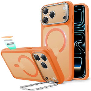 �y�f�U�C����܃V���[�Y�I�zESR iPhone 17 Pro �P�[�X MagSafe�Ή� 3�{�ČRMIL�K�i �J�����R���g���[���J�o�[ �B��X�^���h �����\ ���C�����X�[�d �G�A�K�[�h�R�[�i�[ �ϏՌ� ���h�~ �y�� �}�O