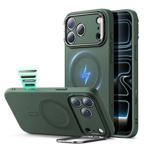 �y�f�U�C����܃V���[�Y�I�zESR iPhone 17 Pro Max �P�[�X MagSafe�Ή� �J�����{�^���t�� �B���X�^���h �����\ 3�{�ČRMIL�K�i ���C�����X�[�d�Ή� �G�A�K�[�h�R�[�i�[ �ϏՌ� ���h�~ �y�� �X�}�z