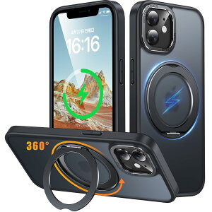 iPhone 12 / iPhone 12 Pro p P[X MagsafeΉ CX[d 360°]X^h cΉ Gunwon X}zP[X iphone12 / iPhone12 Pro p ČRKi ϏՌ  }bg }OZ[t hw O }