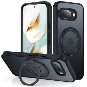 Google Pixel 9a �p �P�[�X Magsafe�Ή� ���C�����X�[�d 360°��]�X�^���h �c�����Ή� Gunwon �X�}�z�P�[�X �O�[�O�� �s�N�Z�� 9a �ČR�K�i �ϏՌ� ������ �}�b�g�� �}�O�Z�[�t �h�w�� �����O �}�O�l�b