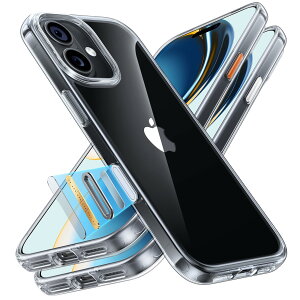 TORRAS For iPhone 17 �P�[�X �y�ɏ㓧���E���ϖh�~�z �w��h�~ ���� 3�{�ČRMIL�K�i �ϏՌ� �X�g���b�v�z�[���t�� �{�^���t�� For �����ӂ���17�P�[�X 6.3 �C���` �uDiamond Clear�v �N���A