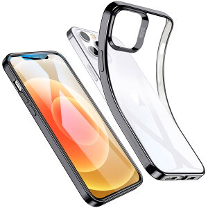 ESR iPhone12 �p �P�[�X iPhone12 Pro �p �P�[�X 6.1�C���` ���b�L�o���p�[���H tpu�J�o�[ �\�t�g �u���b�N