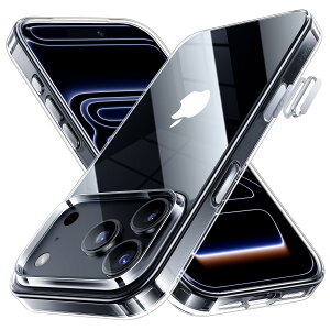 NIMASO iPhone 17 Pro �p �P�[�X �N���A ���ϖh�~ �ϏՌ� �ČRMIL�K�i SGS�F�� PC�w�� �J�����R���g���[���J�o�[�t�� ��Phone17Pro�Ή� �����h�~ �����^ �y�� ���C�����X�[�d�Ή� �X�g���b�v�z�[���t
