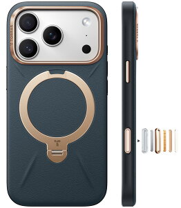 TORRAS iPhone 17 Pro p P[XyVoU[EXL^b`zOstand Q3 U[g[ MagSafeΉ O X^h 360°_] cΉ }Olbg v JRg[{^ ČRKi