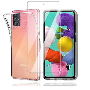 �Ή� Galaxy A51 5G �P�[�X GalaxyA51 5G �K���X�t�C���� �y1���K���X�t�B����+ 1���P�[�X�zSCG07 SC-54A �ی�t�B���� �̗p���{���Ɏq�f�� �����ߗ� �C�A�[�� �w��h�~ ��U�h�~ �z�� �\��t���ȒP Galax