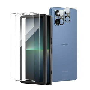 Ή Xperia 5 V 2023/docomo SO-53D/au SOG12p 2KXtB + 2JtB+1 KChgt y{Ɏq dx9Hz tB KX t یtB 3D TouchΉ Aߗ AC