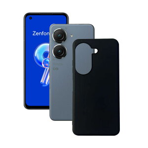 �Ή�ASUS Zenfone 9 �P�[�X�y �u���b�N TPU �z�ČRMIL�K�i�ϏՌ����^ �y�� �C�菝�h�~ �����h�~ ����~�ߎw��h�~ �h�o �ϋv �g�ѕ֗� ASUS Zenfone 10 �P�[�X�J�o�[ ����