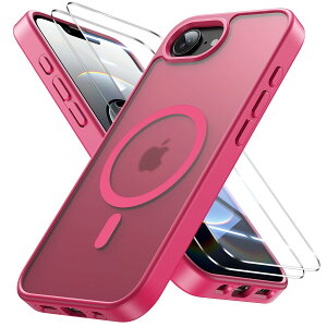 Bruzaio iPhone 16e �p �P�[�X 2025�y�����t�B����2���t���zMagsafe�Ή��E�ČR�K�i ��phone16e �P�[�X ������ �ϏՌ� �w��h�~ ����~�� �}�O�l�b�g���� ���C�����X�[�d �ϋv�� �S�ʕی� ���΂݂Ȃ� ��