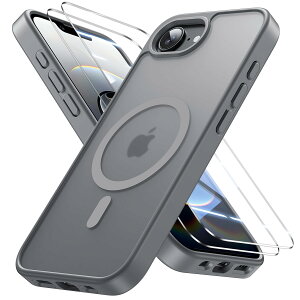 Bruzaio iPhone 16e �p �P�[�X 2025�y�����t�B����2���t���zMagsafe�Ή��E�ČR�K�i ��phone16e �P�[�X ������ �ϏՌ� �w��h�~ ����~�� �}�O�l�b�g���� ���C�����X�[�d �ϋv�� �S�ʕی� ���΂݂Ȃ� ��