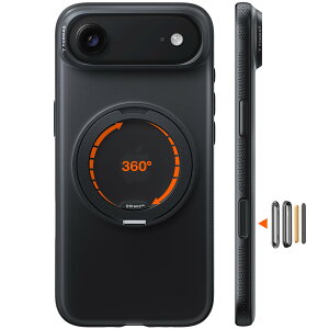 TORRAS iPhone Air �p�P�[�X �y�J�`�J�`�E���@�\360�x��]�X�^���h�z�����O Ostand O3 Fitness MagSafe�Ή� �ČRMIL�K�i�ϏՌ� �X�^���h �w��h�~ ���ϖh�~ �J�����R���g���[���{�^���t�� �X�g���b�v�z�[