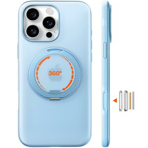 TORRAS iPhone 16 Pro Max p P[Xy掋xXgP[Xz@\360°]X^h 2025  ϏՌ }bg ΂݂Ȃ Yی Xgbvz[t magsafe CX[dΉ iphon