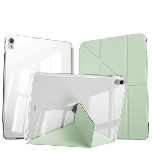 ZOPSGYU piPad Air 11C` P[X M3/M2 7/6 (2025/2024) / 10.9C` 5/4 (2022/2020) P[X NAobNJo[ 4̊pxɃX^h O\ cu/u  ϏՌ I[